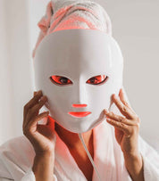 7-Color LED Facial Skincare Mask - Vrimlo 7-Color LED Light Treatment Mask for Radiant Skin