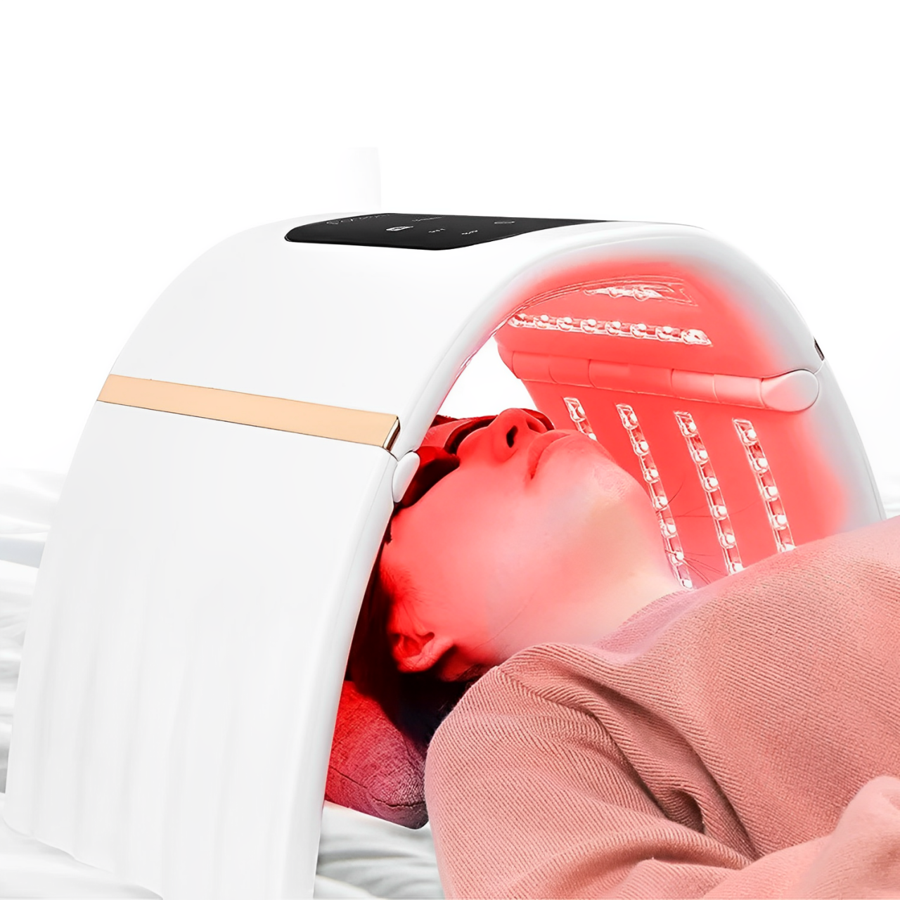 Foldable 7-Color LED Light Skincare Panel - Beauty Device for Face & Body
