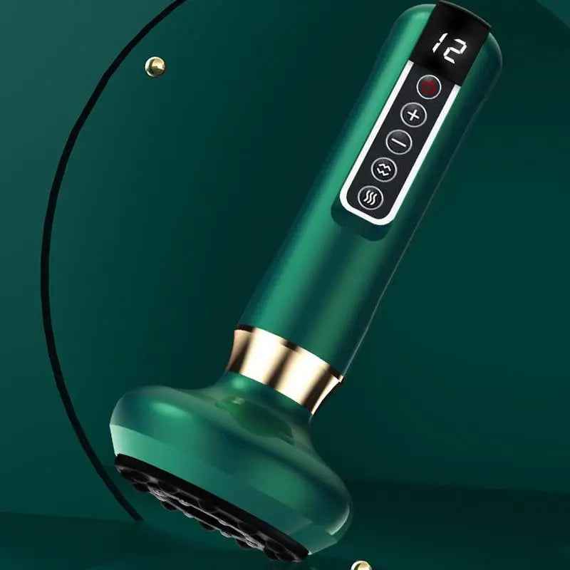 3-in-1 Body Sculpting Massager with Heat & Suction - Rechargeable Electric Gua Sha & Cupping Body Massager