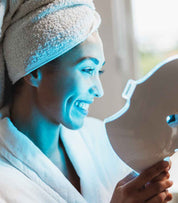 7-Color LED Facial Skincare Mask - Vrimlo 7-Color LED Light Treatment Mask for Radiant Skin