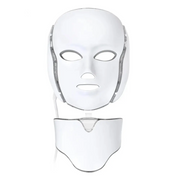 7-Color LED Skincare Mask for Face & Neck - Complete LED Light Treatment Mask with Neck Panel - KEOREMA Korean Skincare