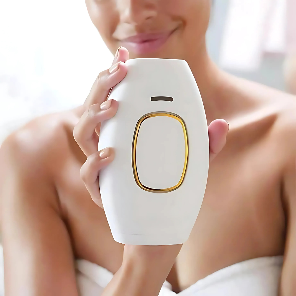 SilkTouch IPL Device for Long-Lasting Smooth Skin - At-Home IPL Handset for Hair Growth Reduction
